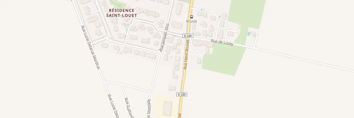 Plan du 22 Rue Henri Brunet à Authie