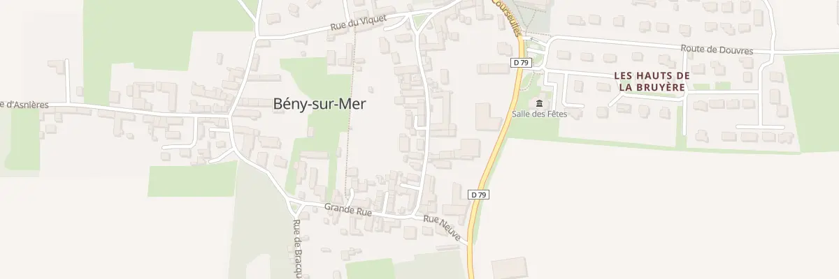 Plan du 17 Rue Sainte-Marie à Bény-sur-Mer