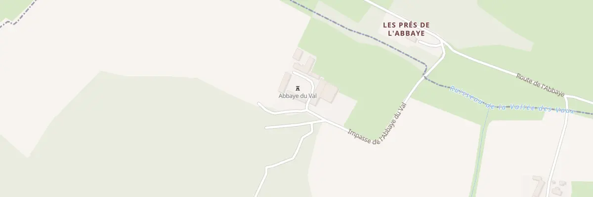 Plan du 4 Imp de l’Abbaye du Val à Saint-Omer