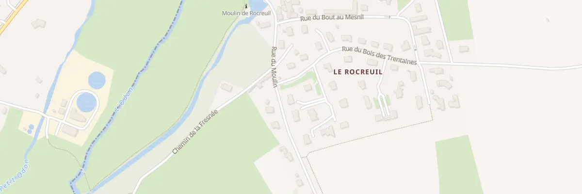 Plan du 4 Rue du Bois des Trentaines à Éterville