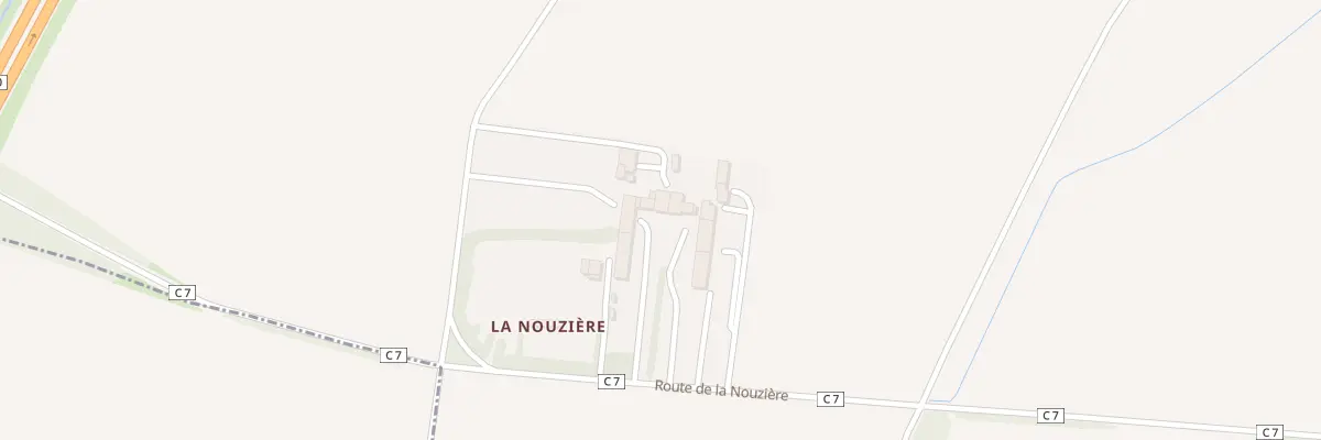 Plan du 12 La Nouziere à Fors
