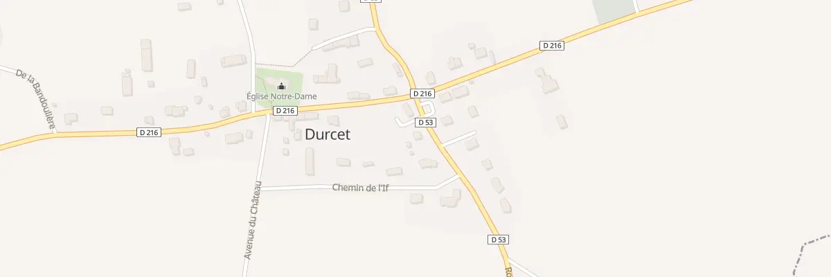 Plan du 12 Rte de la Petite Oie à Durcet