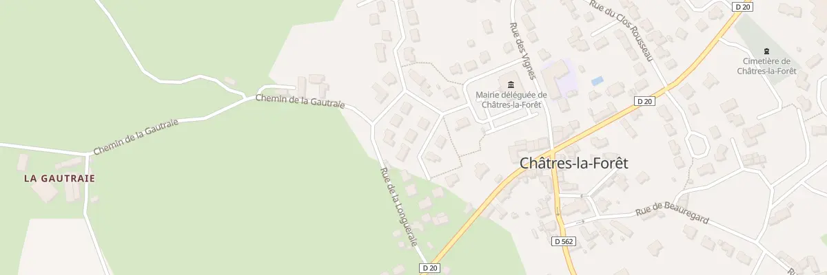 Plan du 3 Rue de la Beuvinière à Évron