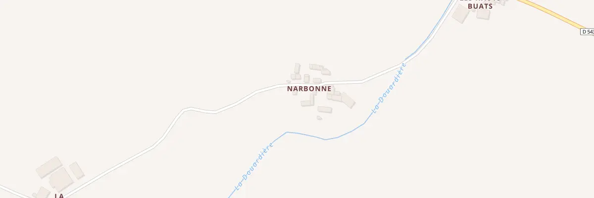 Plan du 5 Narbonne au Housseau-Brétignolles