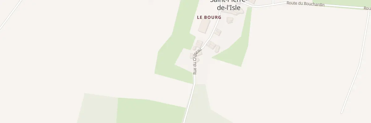 Plan du 14 Rte du Château à Saint-Pierre-de-l’Isle