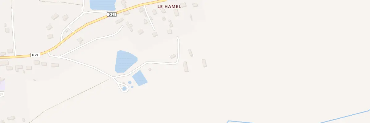 Plan du 2 La Motte à Bellou-en-Houlme