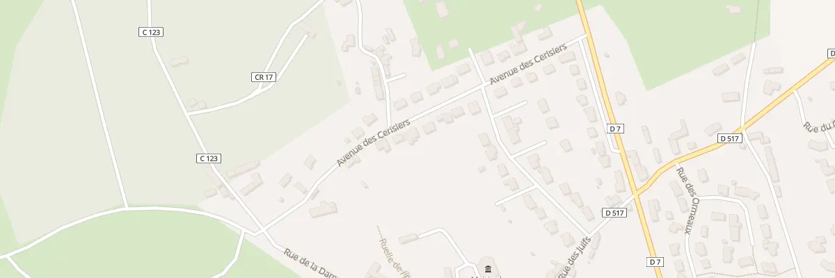 Plan du 13 Av des Cerisiers à Mézangers
