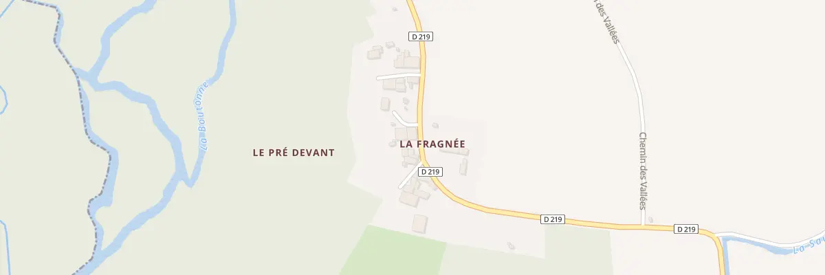 Plan du 24A Rue de la Fragnee à Rives-de-Boutonne
