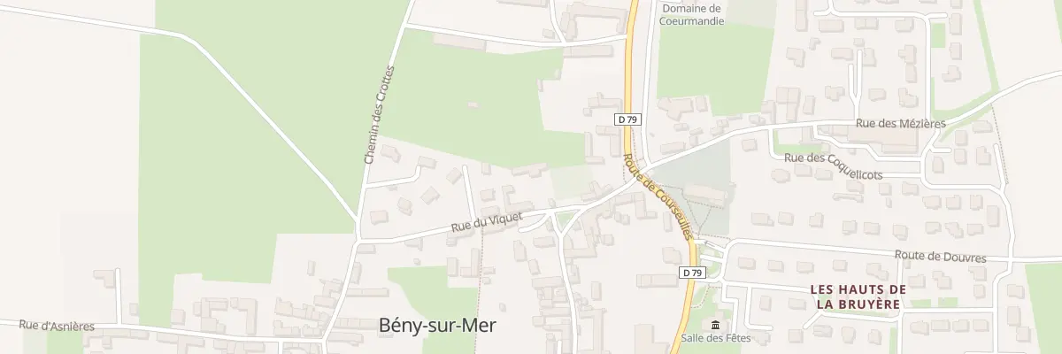 Plan du 4 Pl du Presbytère à Bény-sur-Mer