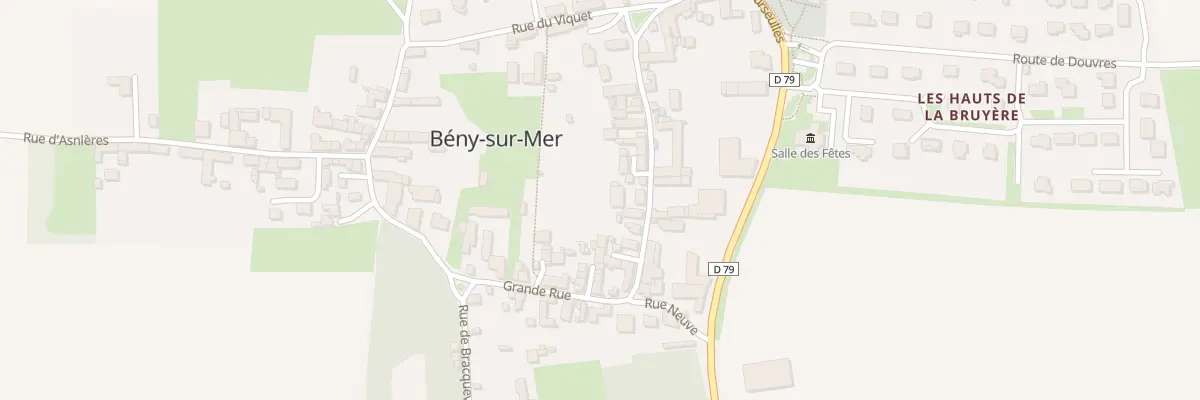 Plan du 15 Rue Sainte-Marie à Bény-sur-Mer