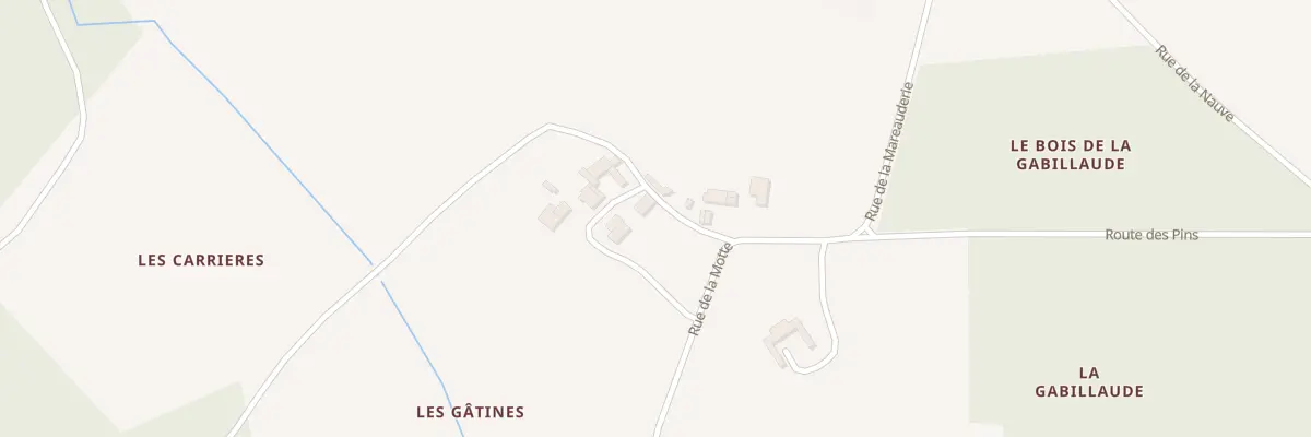 Plan du 5051 Les Gatines à Souméras