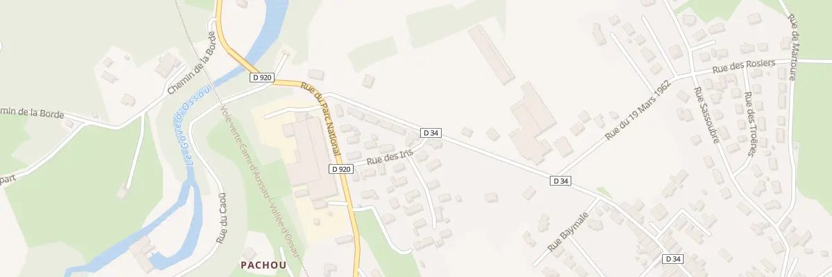 Plan du 7 Rue des Iris à Arudy