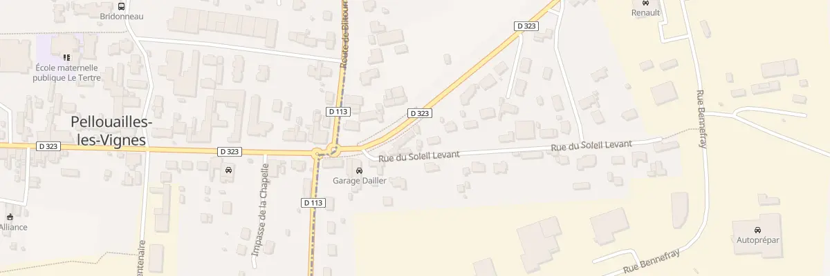 Plan du 3 Rue du Soleil Levant à Rives-du-Loir-en-Anjou