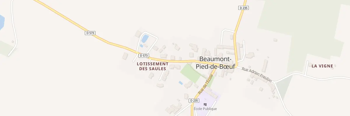 Plan du 9 Pl du Lavoir à Beaumont-Pied-de-Bœuf