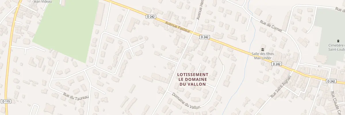 Plan du 11 Av Edmond Foucré à Saint-Loubès