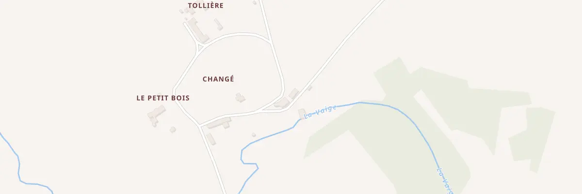 Plan du 3 Changé à Beaumont-Pied-de-Bœuf