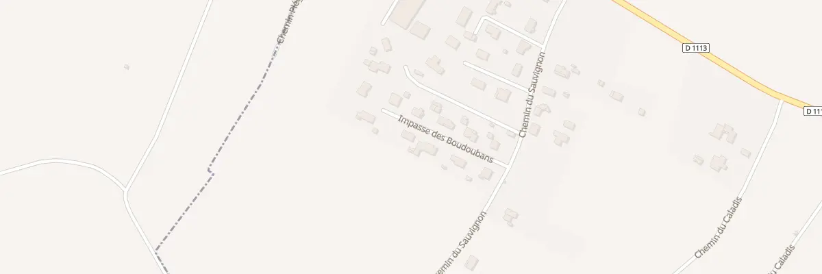 Plan du 5 Imp des Boudoubans à Plassac
