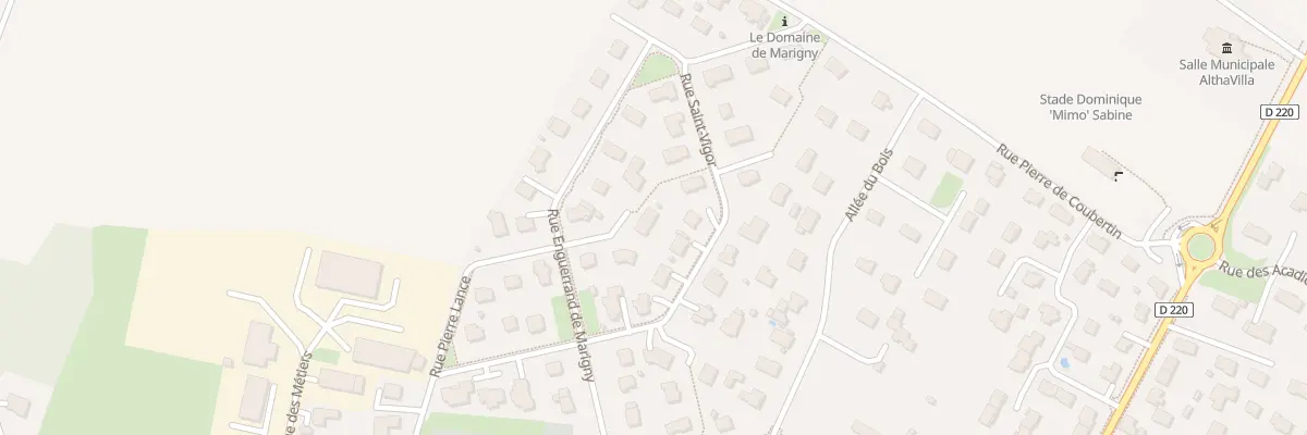 Plan du 16 Rue Enguerrand de Marigny à Authie