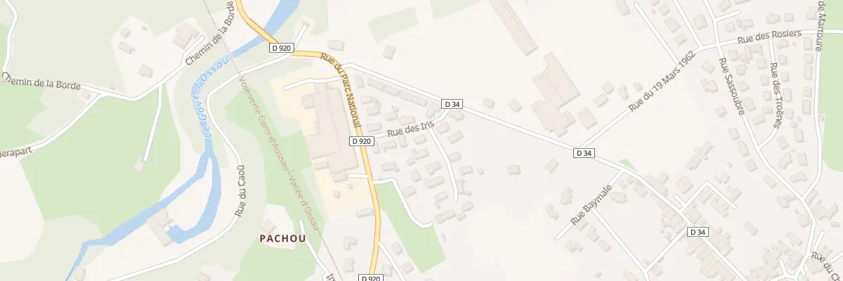 Plan du 6 Rue des Iris à Bonnut
