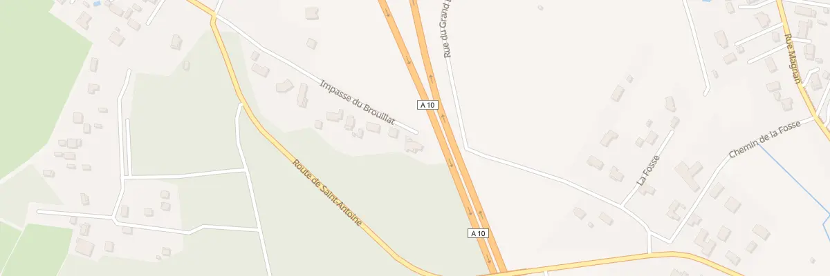 Plan du 7 Bois du Brouilla à Virsac