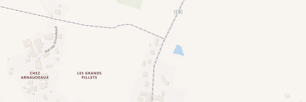 Plan du 33 Les Grands Pillets à Saint-Simon-de-Bordes