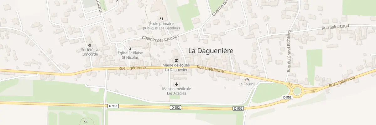 Plan du 66 Rue Ligérienne (La Daguenière) à Loire-Authion