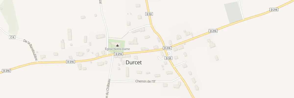 Plan du 15 Rue des Pommiers à Durcet