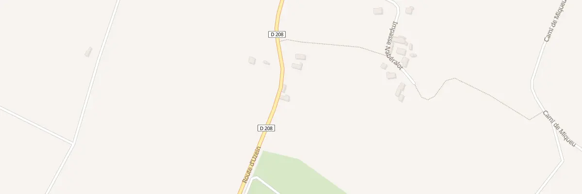 Plan du 765 Rte du Lac à Uzein