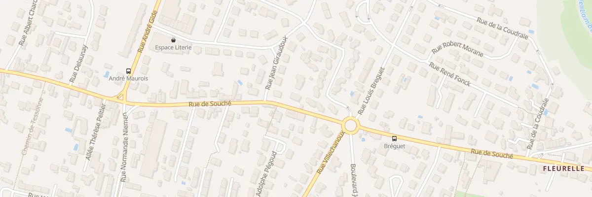 Plan du 141 Rue de Souché à Niort