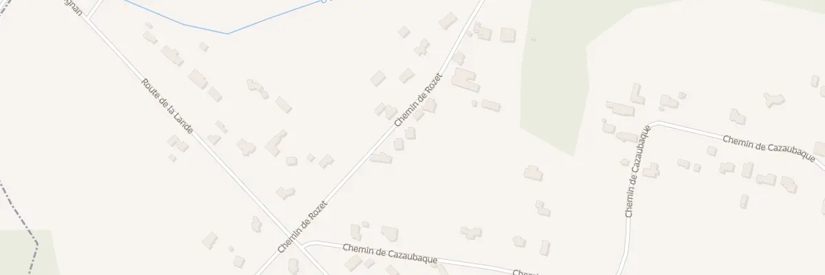 Plan du 72B Che de Rozet à Lignan-de-Bordeaux