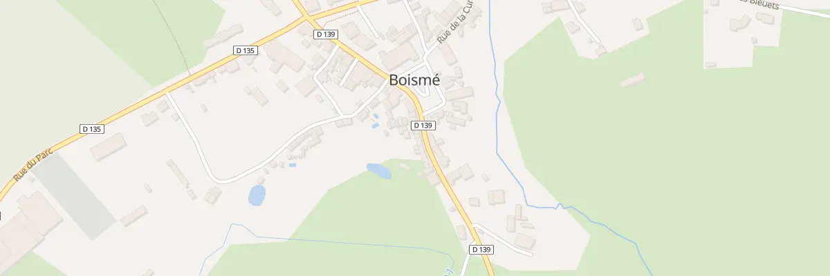 Plan du 42 Rue Lescure à Boismé