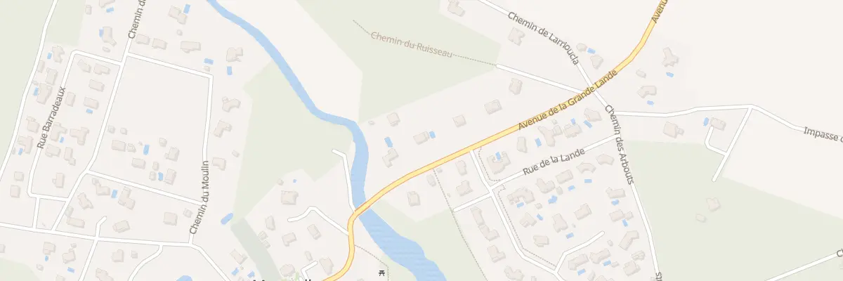Plan du 251 Av de la Grande Lande à Mazerolles