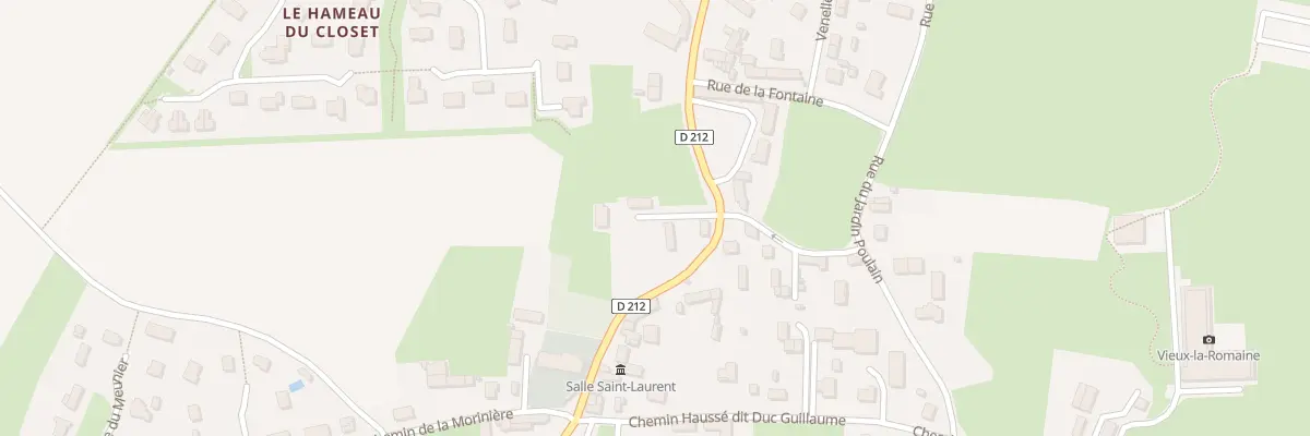 Plan du 1 Rue Saint-Laurent à Vieux