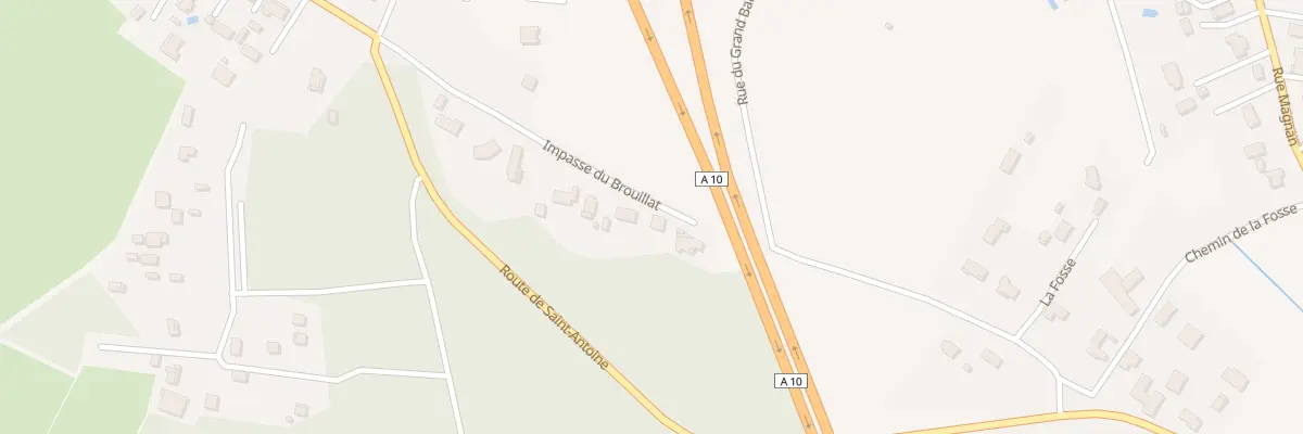 Plan du 66E Bois du Brouilla à Virsac