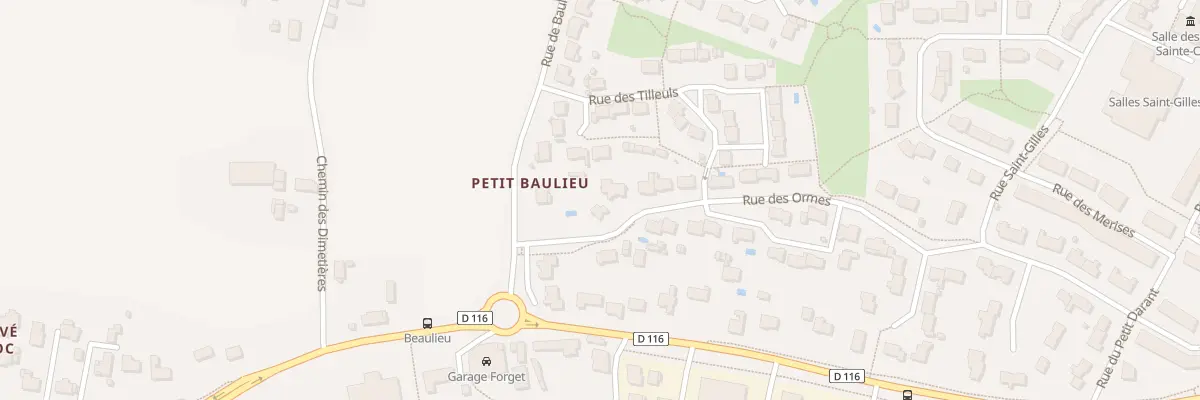Plan du 18 Rue des Ormes au Plessis-Grammoire