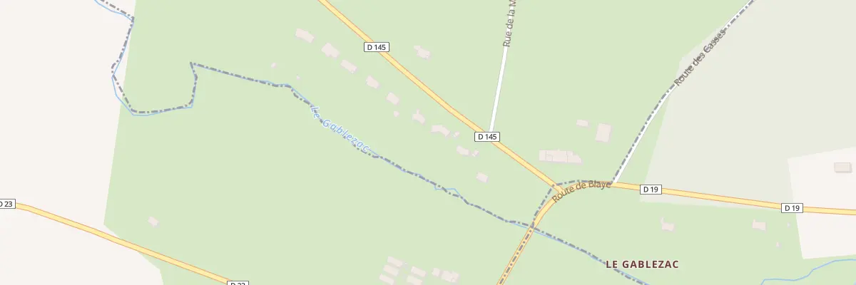 Plan du 7 Rte de Boisredon à Souméras