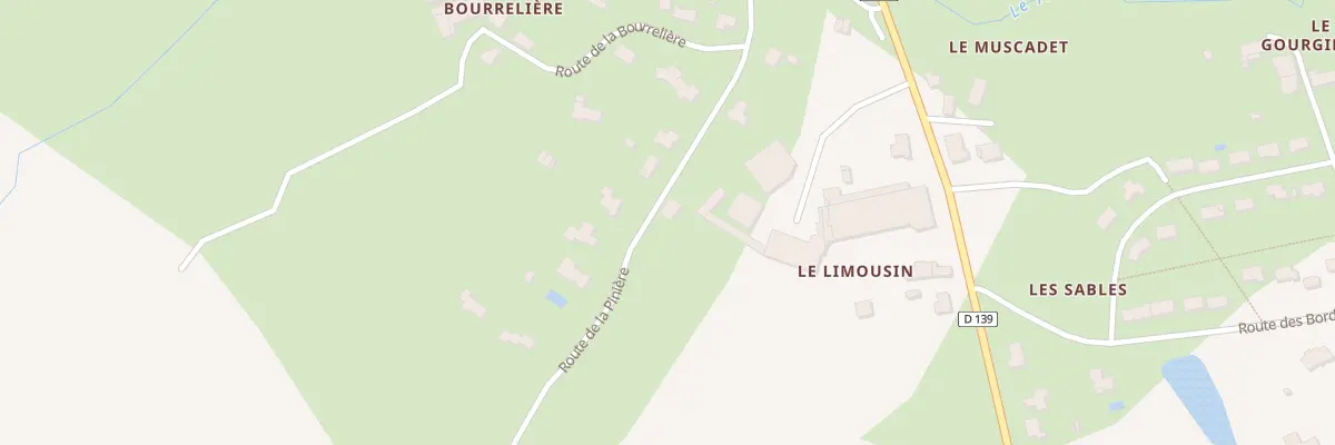 Plan du 9 Rte de la Piniere à Boismé