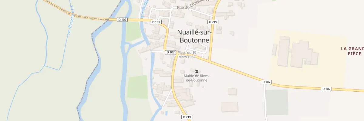 Plan du 8 Rte d’Aulnay à Rives-de-Boutonne