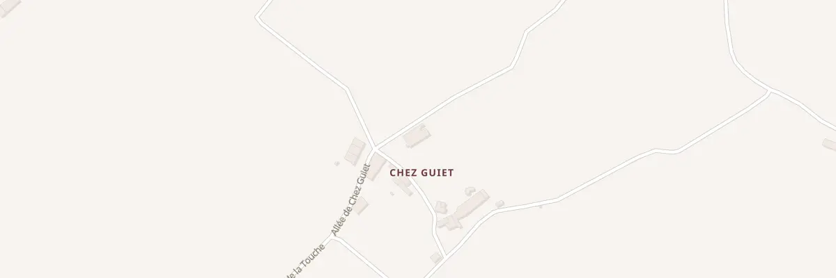 Plan du 5060 Chez Guiet à Villexavier