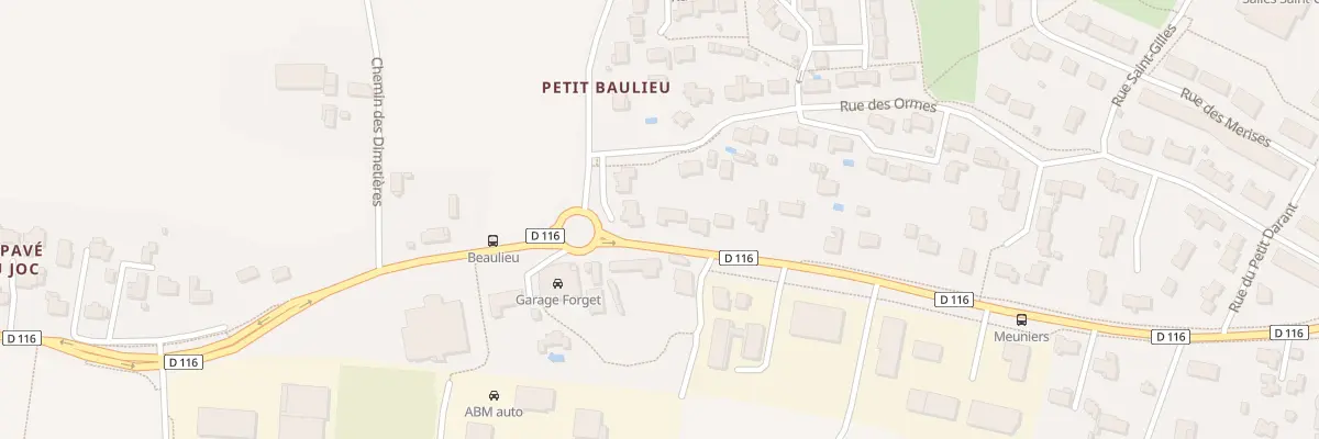 Plan du 1 Rue des Meuniers au Plessis-Grammoire