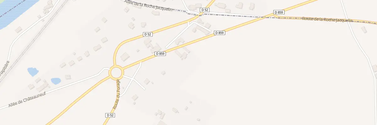 Plan du 3020 Rte de Daumeray à Étriché