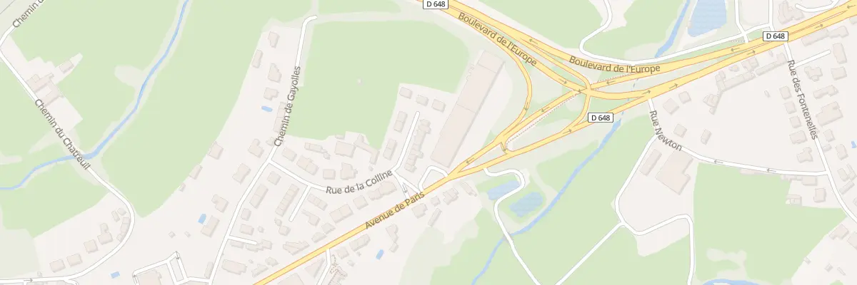 Plan du 24 Rue de la Colline à Niort