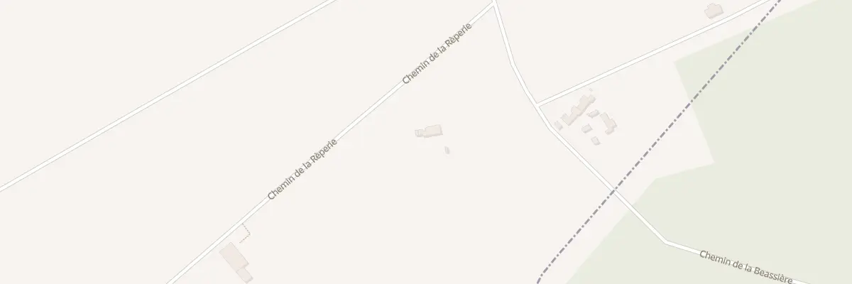 Plan du 127 Che de la Rèperie à Tiercé