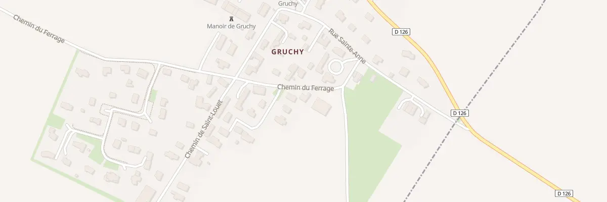 Plan du 22 Che du Ferrage à Rosel