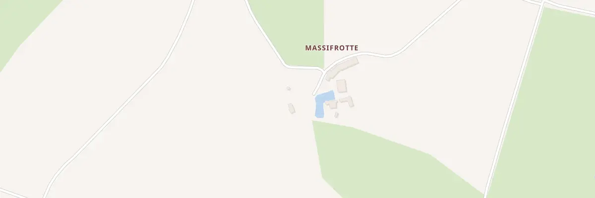 Plan du 1 Massifrotte à Genneton