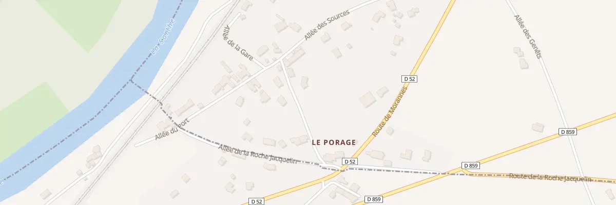 Plan du 10A All de la Liberté à Morannes sur Sarthe-Daumeray