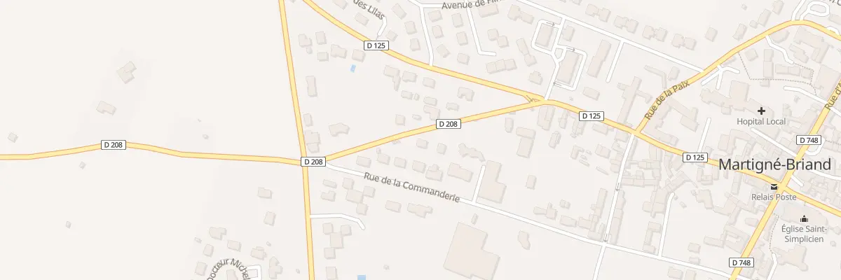 Plan du 9 Rue St Martin à Terranjou