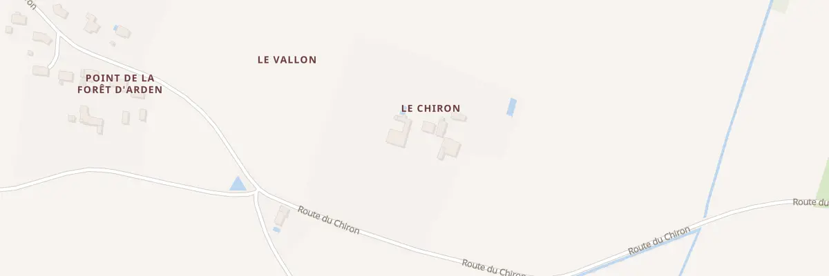 Plan du 79 Rte du Chiron à Fors
