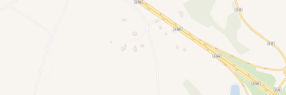 Plan du 438 Che du Poirier à Durcet
