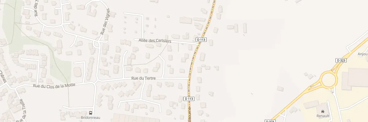 Plan du 15 Rte de Blitourne à Verrières-en-Anjou